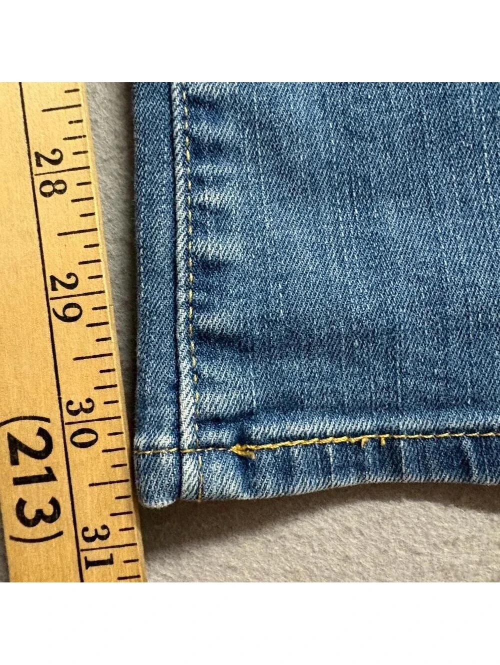 Signature by Levi Strauss Co Womens Mid Rise Bootcut Jeans Size 4M W27 L32 Blue
